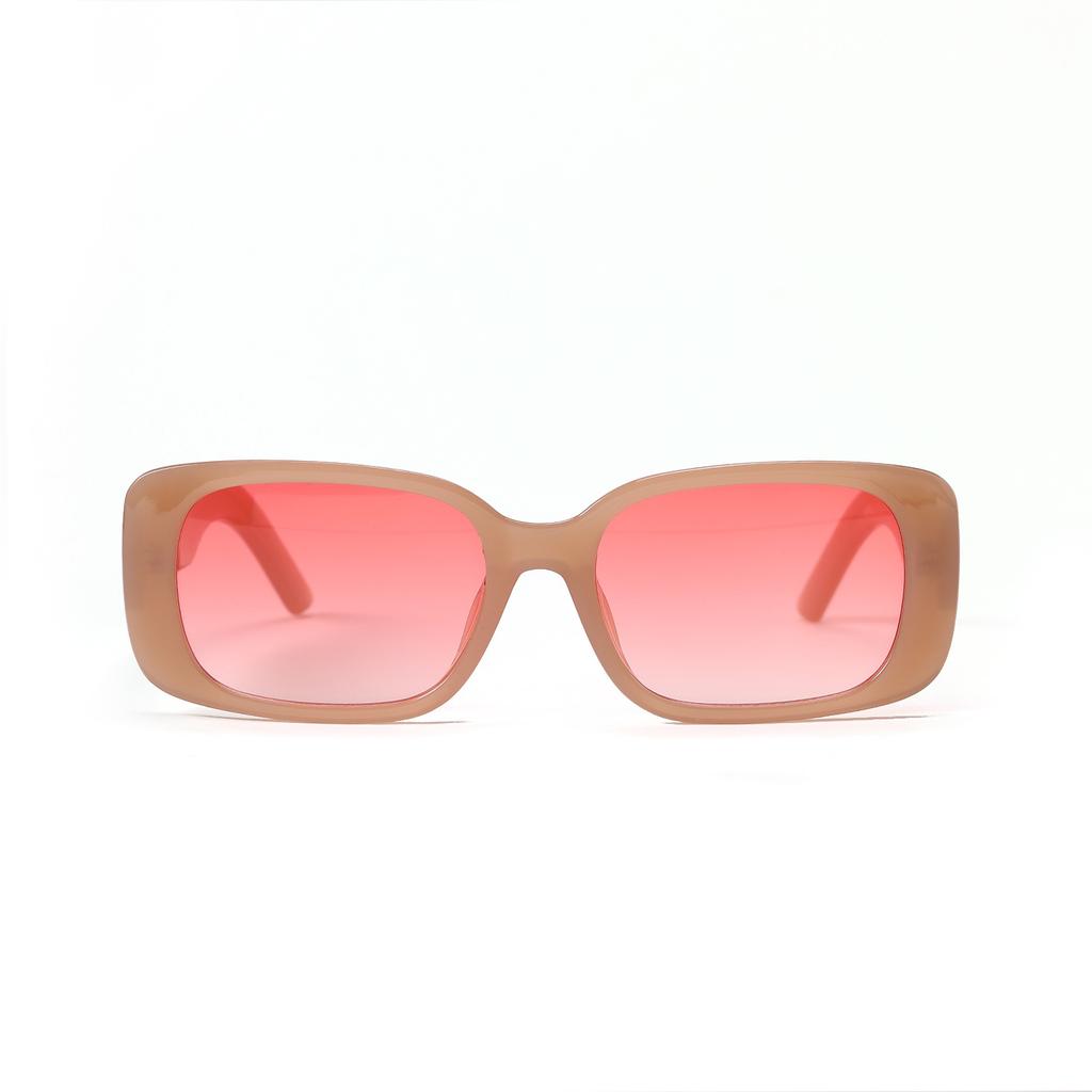 Glasses Ss0053 Square Retro Jelly Transparent Big Face Sunglasses, Men'S Large Square Sunglasses, Women'S