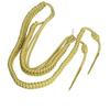 Etiquette uniform gold and silver ribbon epaulettes set stage performance honor guard dress cosplay accessories