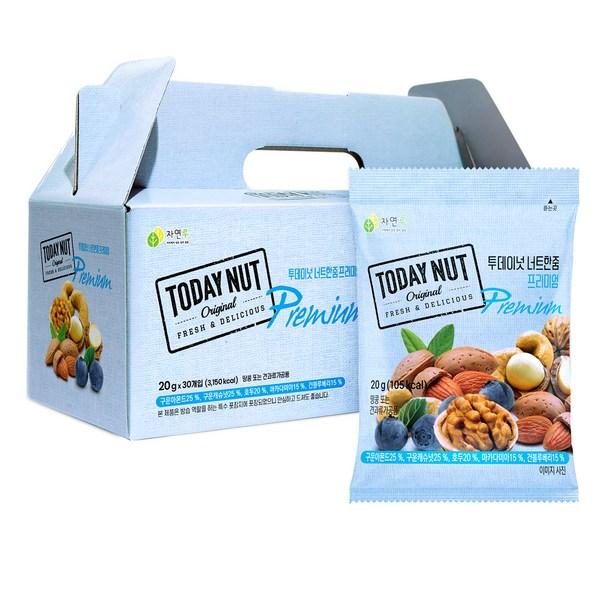 

Today Nut Nut Handful Premium Nut Set 600g, 1 piece, Korean nuts