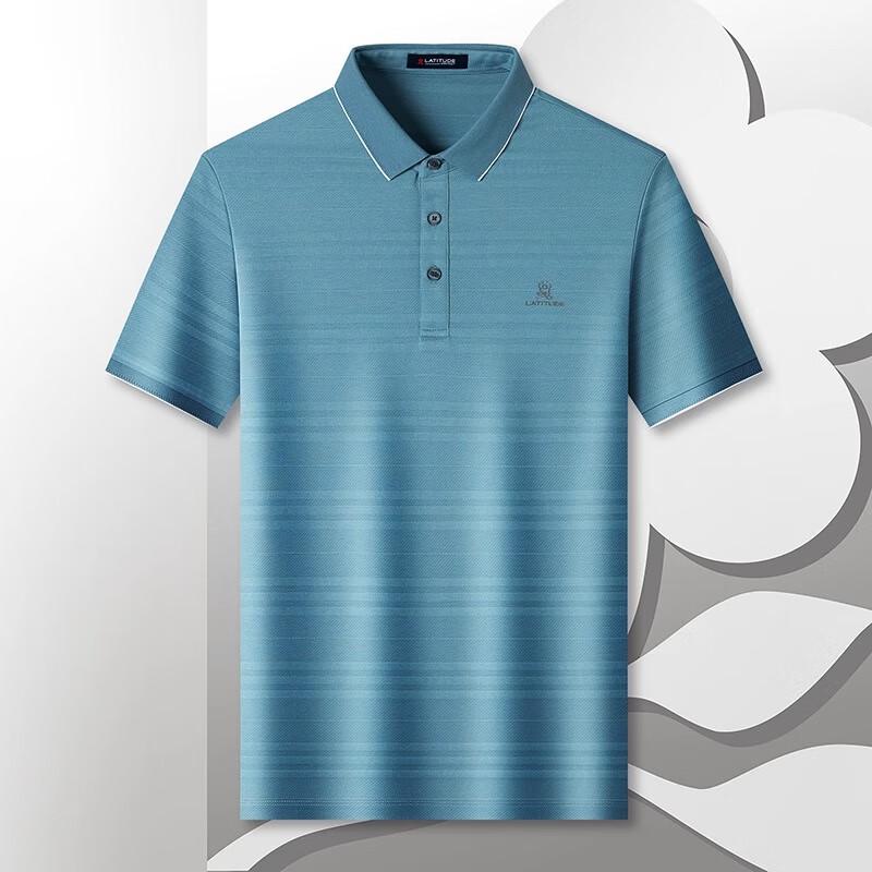 MONTAGUT Men s Breathable Tencel Linen Polo Shirt 3006 56