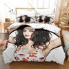 Charli XCX Brat Lime Green Album Cover 365 Partygirl Print Bedding Set Duvet Cover + 2 Pillowcases Hyperpop Rave Bedroom Decor