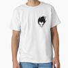 Summer Men Casual Shirts Short Sleeves Demon of Death White Tees Oversized T-shirts