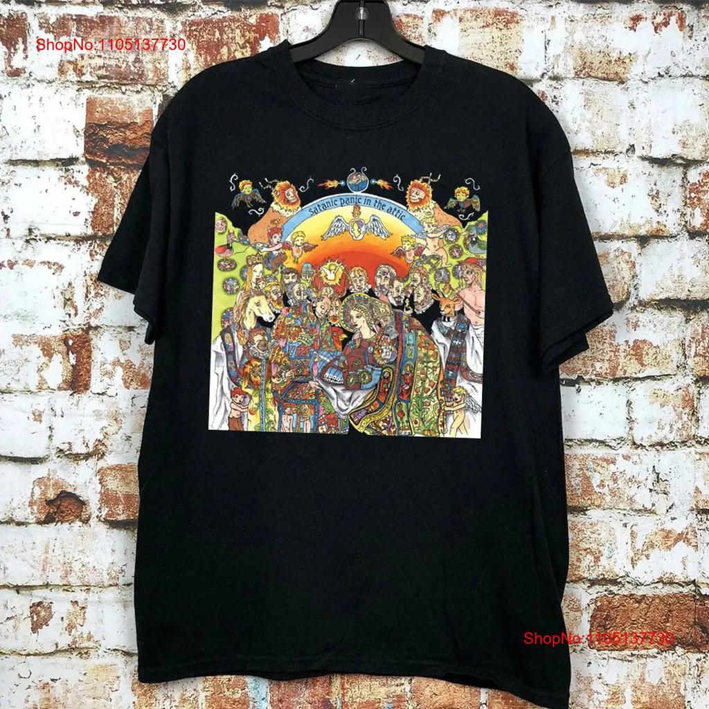 Of Montreal Band Satanic Panic In The Attic T Shirt Full Size S 5xl Et1170 Vintage Washed Breathable Stylish Slightly Versatile