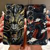 Soft Slim Silicone Cover For Tecno Spark 40 Pro Pro+ KM6 KM7 Funda Cat Rose Flower Dragon Fashion Pattern Shockproof Bumper Capa