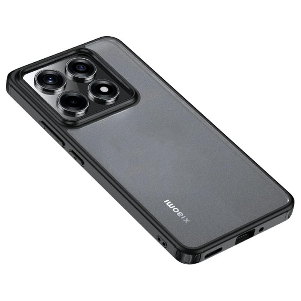 

Для чохла Xiaomi 14T Pro PC+TPU Чохол для телефону Захист подушкою безпеки Black