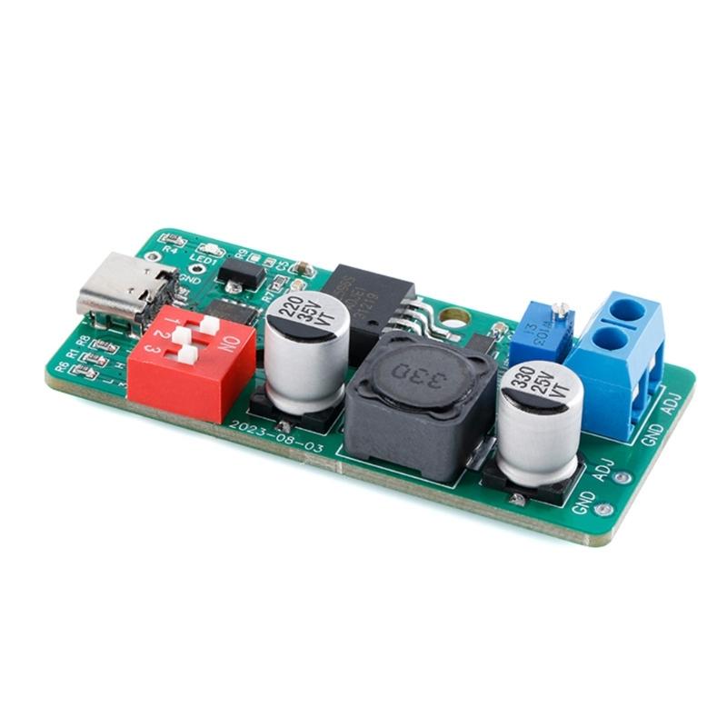 

Board Decoy Mobile Phone Charging Head Power Adapter Desktop Adjustable Power Module Output 1.8-18V Monitoring 1