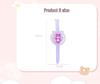 Sanrio Portable Cartoon Watch Fan: Rechargeable Handheld Mini Electric Fan Gift for Girls