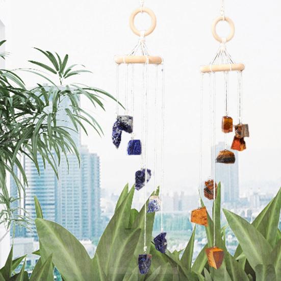 

Wind Chime Настенный подвесной фальшивое благословение Яркий автомобиль на заднем дворе Хрустальный кулон Украшение сада