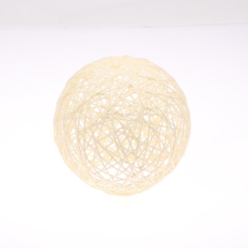 1 Set Rattan Kugel Tischleuchte USB-Stecker Helligkeit Einstellbar Nachtlicht Geschenk Holzständer Nachttisch Dekoration Nachtlicht Für Schlafzimmer