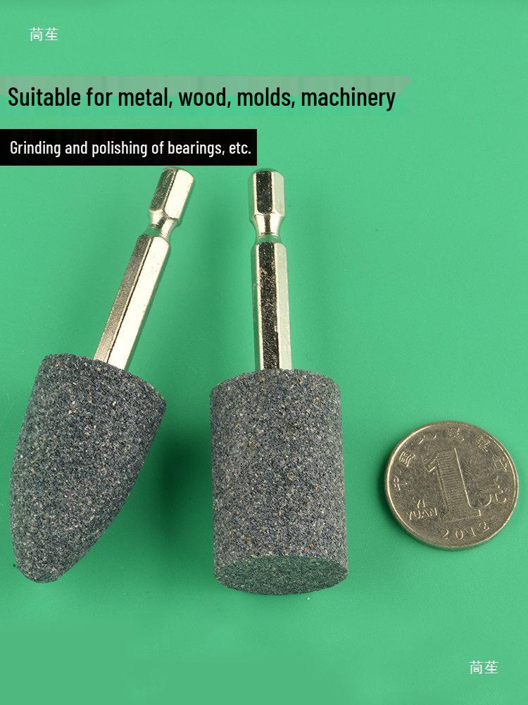 Hexagonal Shank Grinding and Polishing Head for Electric Drills