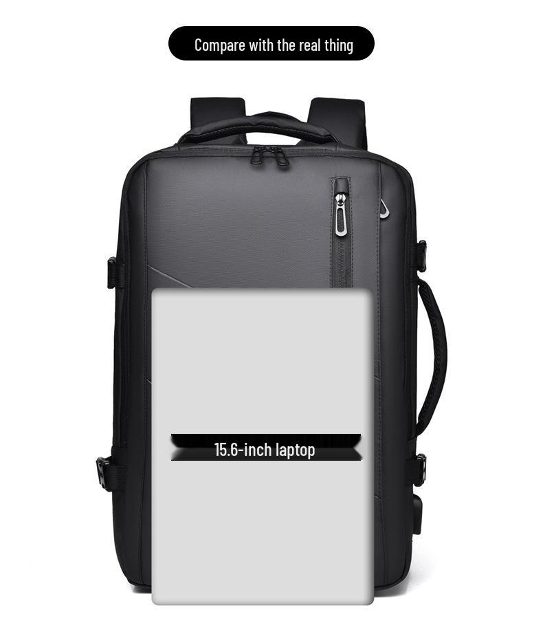 Men's Large Capacity Travel & Business Backpack for Commuting and Short-Distance Trips