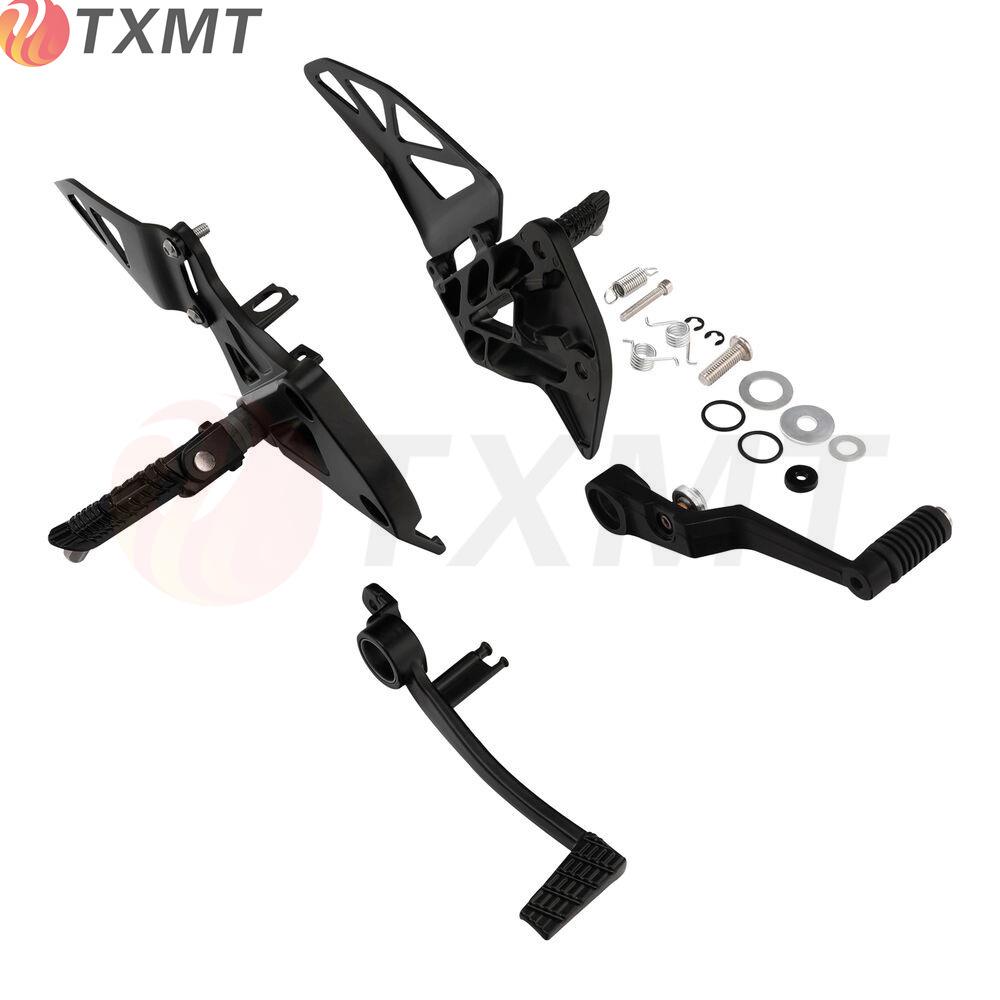 Compatible with Suzuki GSXR1000 Big R 2017-2022: Front Footpegs, Gear Shift Lever, Brake Lever Assembly