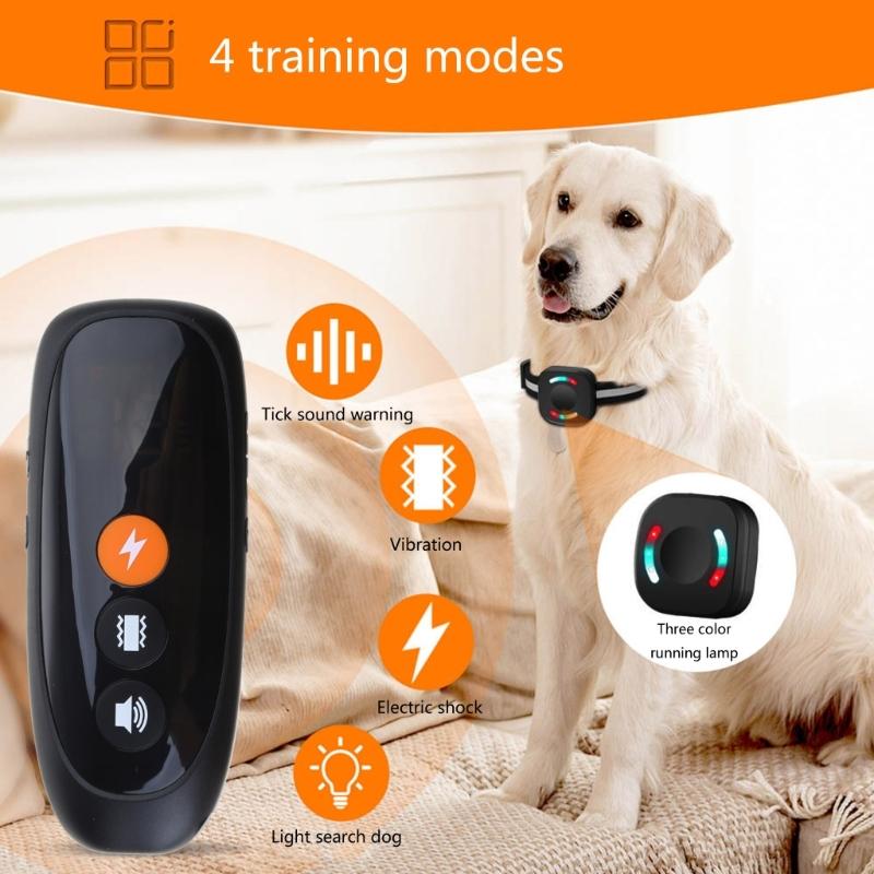 Electric Dogs Anti-bark Training Collar Pet Remote Control Anti-barking Supplies