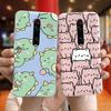 Kreslený obal pro Xiaomi Mi 9T Pro Mi9T Roztomilý barevný měkký silikonový zadní kryt pro Xiaomi Mi 9T 9 T 9TPro Pouzdra na telefon