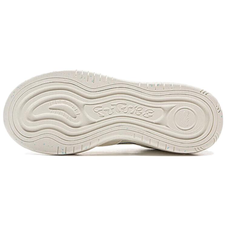 Li-Ning Future Flow Comfortable Versatile Wrap Durable Low-Top Skate Shoes Women Sneakers White AGCV042-1