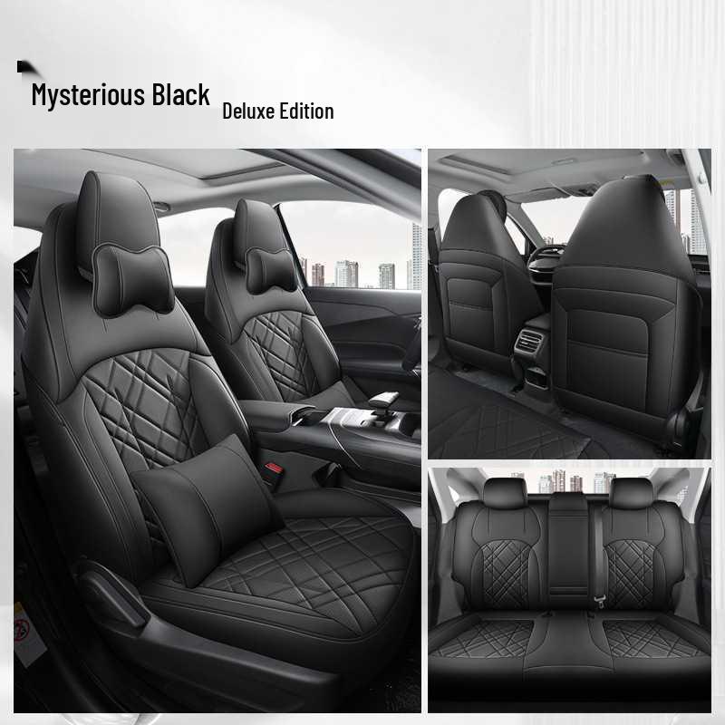 Changan Eado Perforated Leather Car Seat Cushion for Five Seats, All-Season