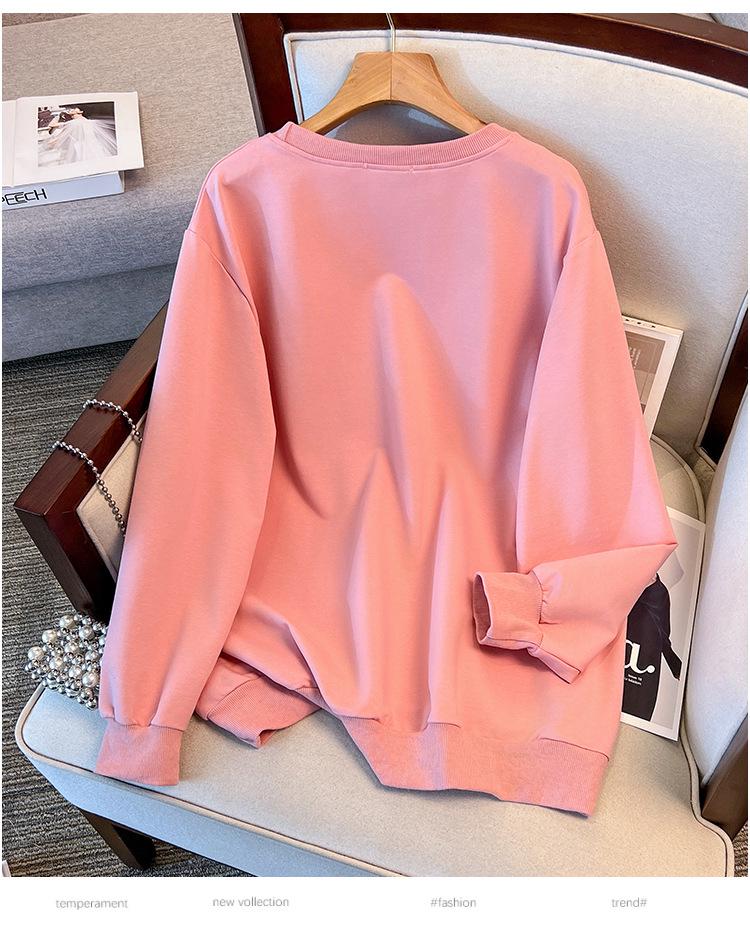 Plus Size Autumn Hoodie, 200-350 Jin, Bust 150/160/170, Style 6018