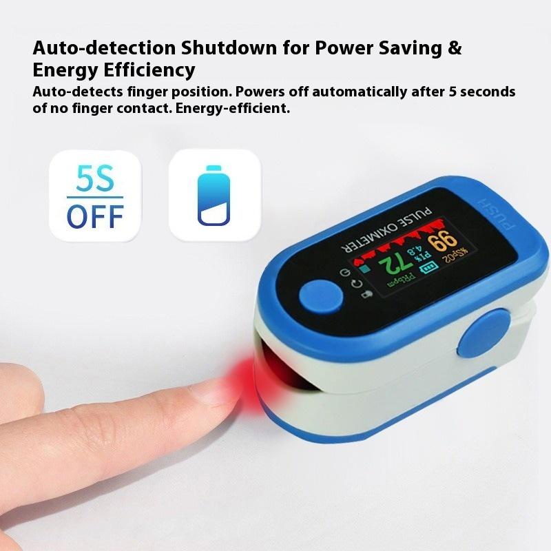 YL1501 Electronic Blood Oxygen Saturation Finger Pulse Oxygen Hand Clip Pulse Monitor Portable