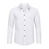 Men's Slim Fit Non Iron White Button Down Shirt for Office Wedding