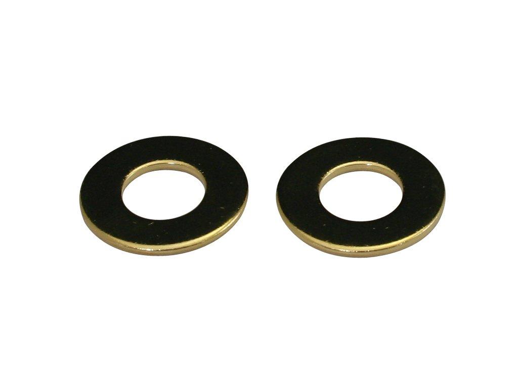 C.F.POSH 811690-08 CF POSH 24K SUS Flat Washer, M8, Pack of 2