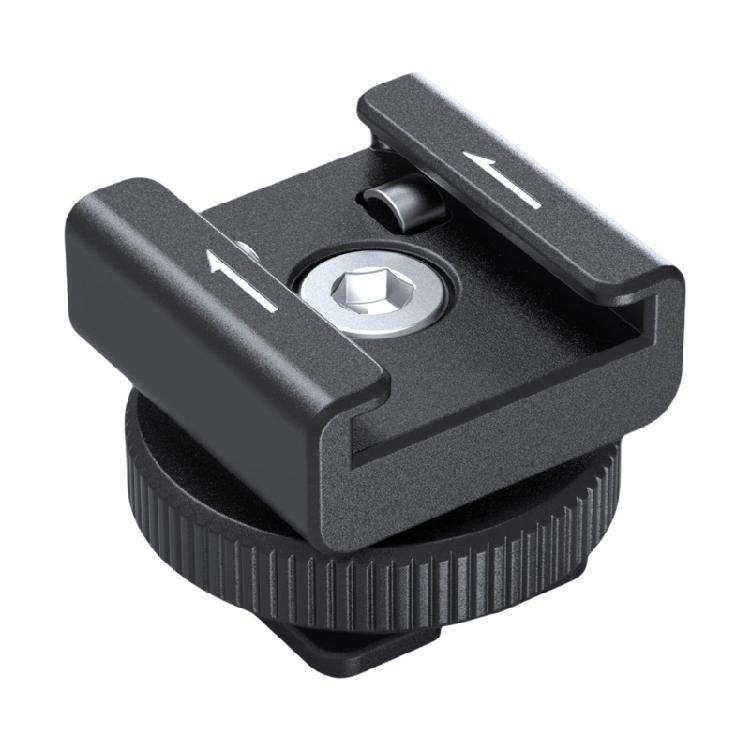 

Cold Shoe Mount Adapter For Wireless Microphones Mounting Bracket For Indoor And Outdoor Filming With Easy Setting 1