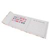 120 Colors Cardboard Organizer Nail Color Display Book Manicure Display Tool  For Salon