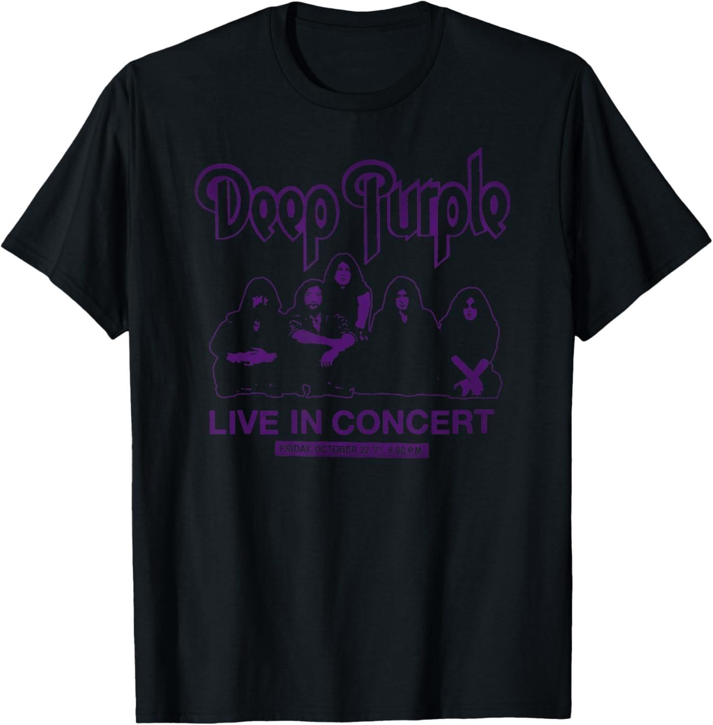 Deep Purple Live In Concert T-Shirt S