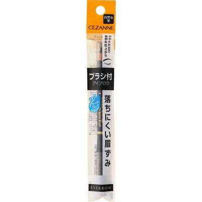 Sezanne Eyebrow with Brush 06 Natural Black Eye Makeup Eyebrows Use the Brush To Draw In Each Individual Eyebrow Hair To Create the Overall Sh