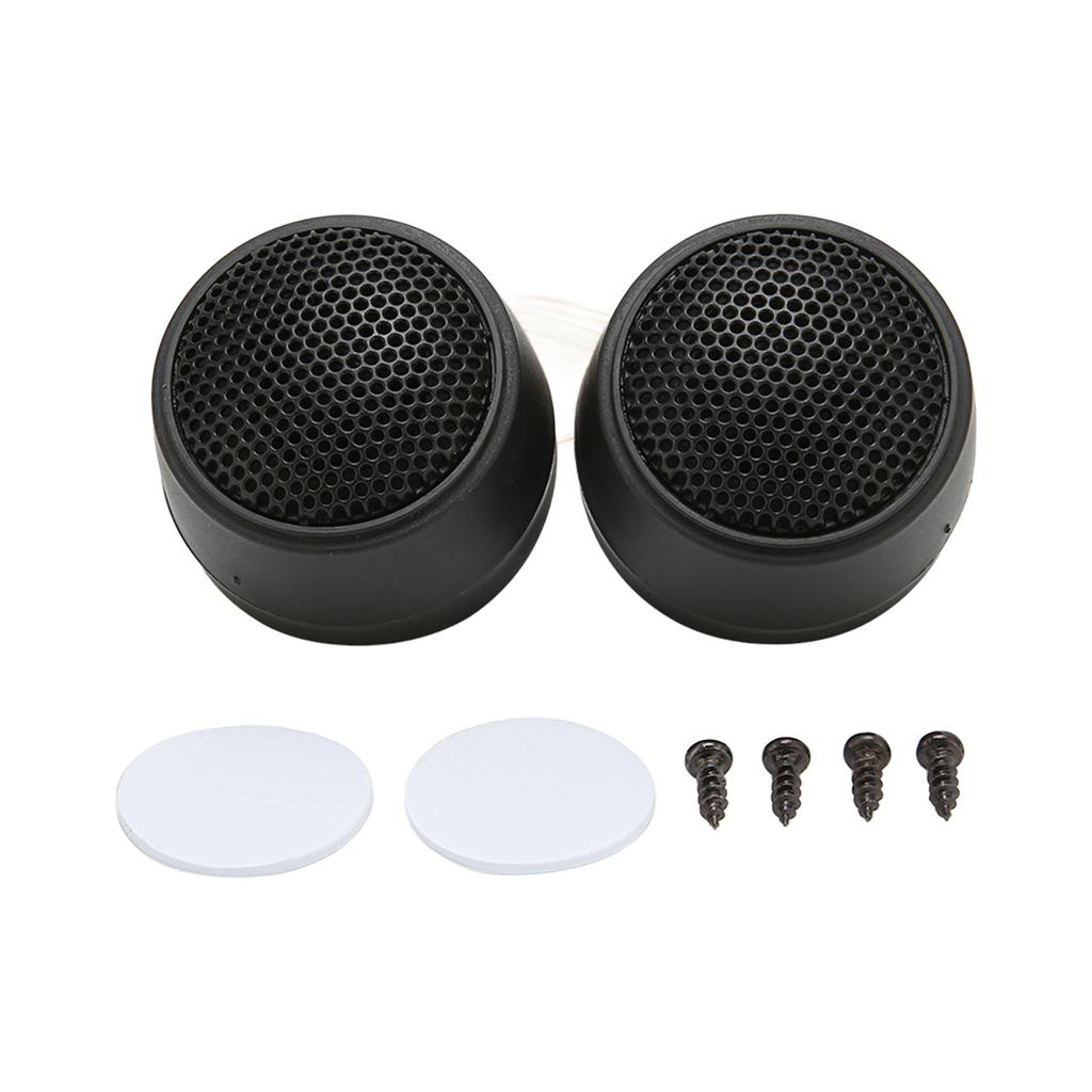 2PCS Dome Tweeter 10W 4 Ohm High Sensitivity Great Sound Quality Loudspeaker for Car Audio Systems