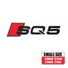 3D ABS Auto Body Rear Trunk Decoration Sticker Car Styling Emblem Decal Refit Accessories For Audi RS RSQ3 RSQ5 RSQ7 SQ3 SQ5 SQ7