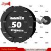 Jiyue Fixed PU Curved Barbell