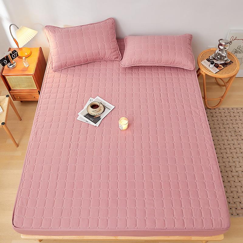 Padded Thickened Mattress Single-piece Bedspread Simmons Mattress Protective Cover Dust Cover All-inclusive Bed Sheet Bed Cover
