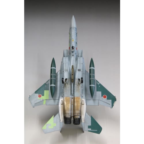 Fine Molds 1/72 Jet Aircraft Series, Japan Air Self-Defense Force F-15DJ Aggressor, Digital Camouflage, Green, Plastic Model, FK05 (Airplane)