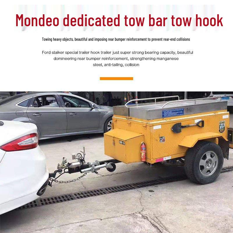 Ford Trailer Hitch Bumper Guard: Rear Tow Bar, Hook, and RV Bracket Modification Kit