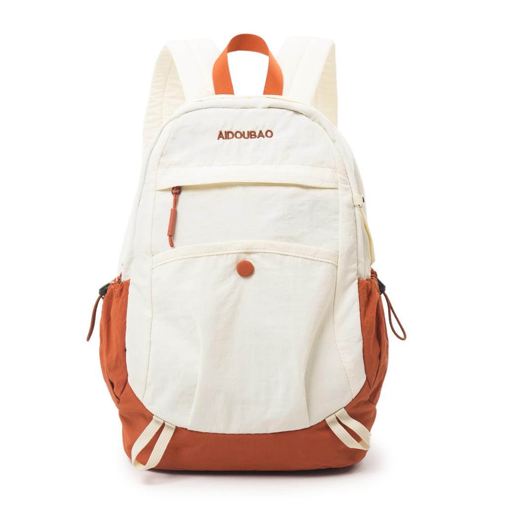 Schoolbag Backpack Women's Cloud Ultra Lightweight Backpack Summer Large Capacity Schoolbag Men's Casual Outdoor College Student Backpack