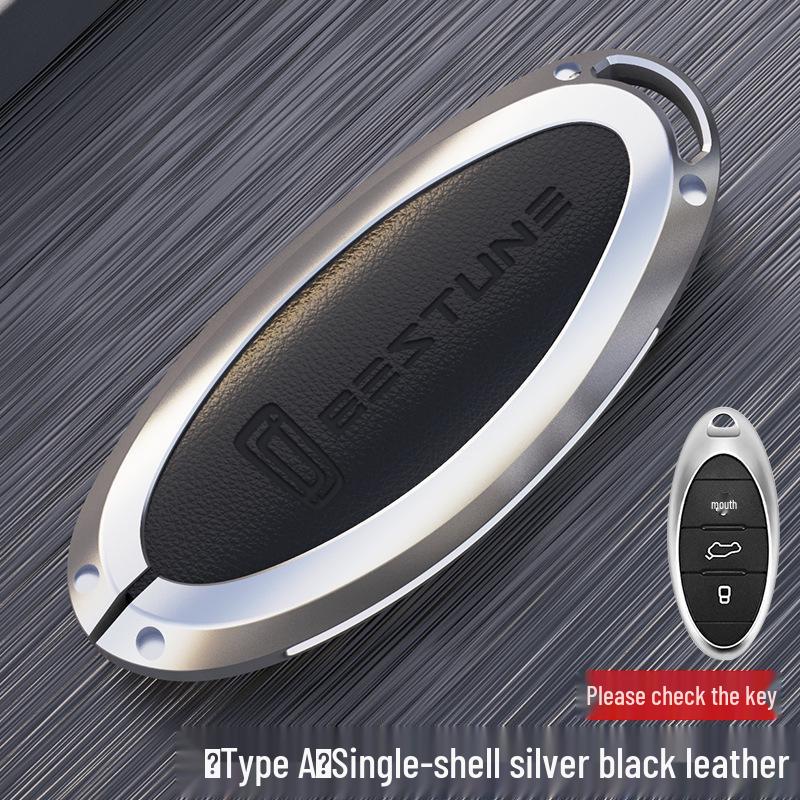 Bestune T77/T77Pro Key Case for 2021 B70, T55, T33, T99 - Metal Shell with Buckle
