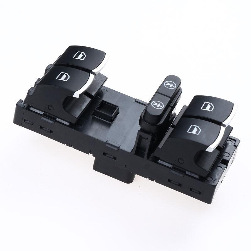 Red/White Light Front Driver Side Power Window Switch 7P6959857 For VW Touran Sharan 2011-2016 Touareg Seat Alhambra 2011-2016