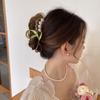 1pc Super fairy temperament, grab clip, large hair clip, women's summer cute hair accessories, ins high-end shark clip