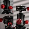IFOOTAGE MP30 Dual Panoramic Photography Tripod Ball Professional Aluminum Ball Head for DSLR 10kg and Tilt Angle 360° Head, Tripods, Monopods,