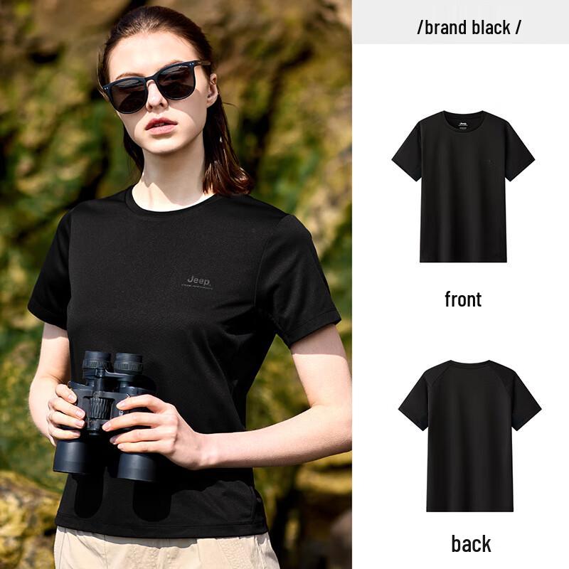 

Jeep Women s Quick-Dry Short Sleeve T-Shirt M