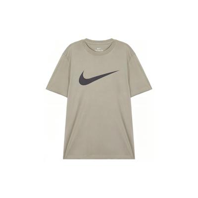 Sportswear Swoosh Casual Round Neck Short Sleeve T-Shirt Men Tops Light-Green Gray DC5095-320