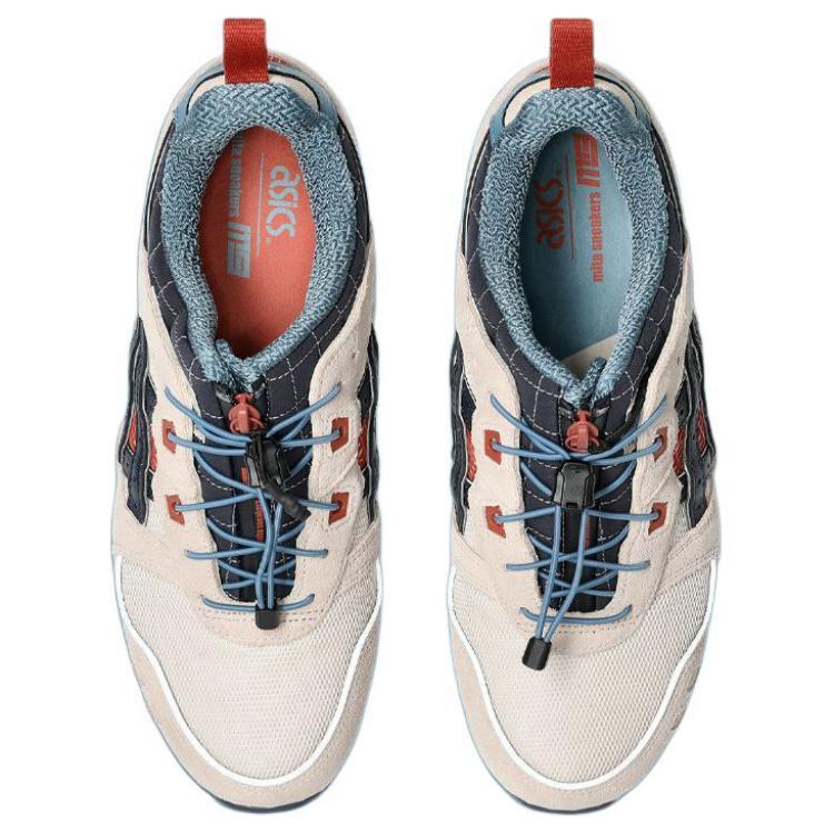 נעלי סניקרס יוניסקס KEBOZ x mita x ASICS Gel Lyte 3 OG Taito קרם שקד-אפרסק נייבי 1201B030-700