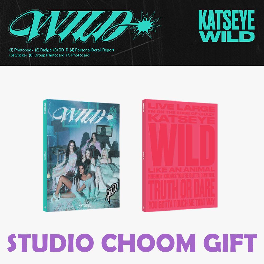 Предзаказ альбома KATSEYE WILD Стандартная версия. И СТУДИЯ ЧУМ ПОБ Random & STUDIO CHOOM POB