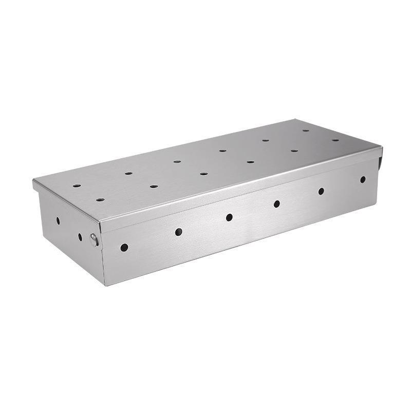 Outdoor Steak Räucherbox aus Edelstahl für Holzkohlegrillen