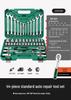 Pioneering Industrial-Grade Auto Repair Kit: Chrome Vanadium Steel Sockets & Ratchet Wrench Set for Mechanics