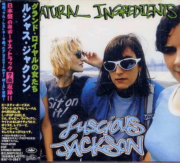 

CD LUSCIOUS JACKSON Natural Ingredients TOCP8749 CAPITOL 1995 Japan ObiDance Electronica Used