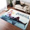 Maquia When the Promised Flower Blooms Absorbent Non-Slip Floor Mat Flannel Rug Bedroom Living Room Door Mat Home Decor