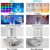 Crystal Rechargeable Led Light Touch Remote Control Night Lamp Bedroom Mood Light Bedside Lamp Night Lights Acrylic Home Decor