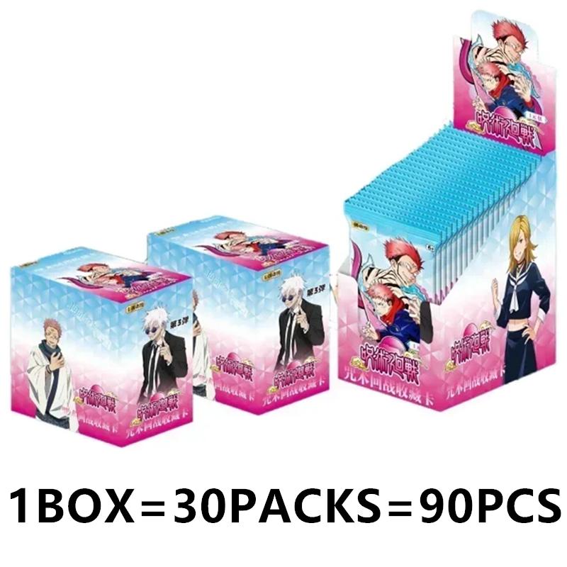 Jujutsu Kaisen Karetní Kouzelnické Karty Gojo Satoru Fushiguro Megumi Itadori Yuji Karty Anime Sběratelské Karty Hračka Dárek