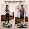 Plateforme vibrante - NETTLIFE - Nettlife - 5 programmes - 199 niveaux d'intensité - Charge 200 kg (Bluetooth)